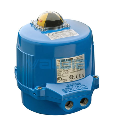 Elektrischer Ventilantrieb - VB060M - BONOMI GMBH - drehbar / Aluminium / für OEM