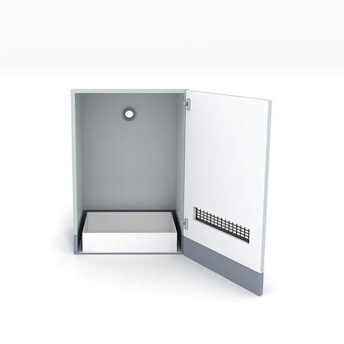 Laborabfall-Schrank - Burdinola Deutschland GmbH - Lager / Unterbau / mit 1 Tür