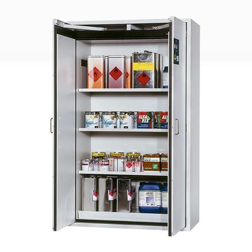 Schrank für Lösungsmittel - Burdinola Deutschland GmbH - Lager / bodenstehend / doppeltürig