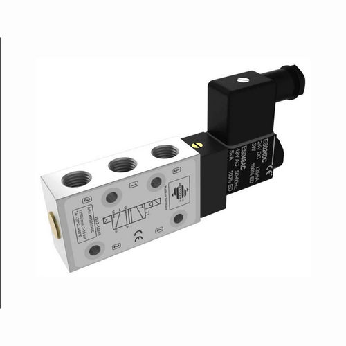Vorgesteuertes Magnetventil - MF2 series - EUROTEC Antriebszubehör GmbH - 5-Wege / Luft / Inline