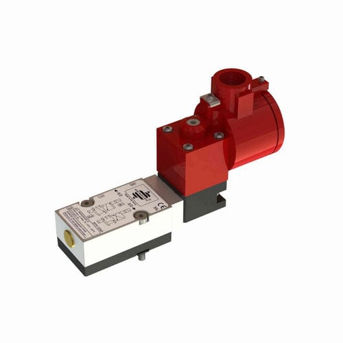 Vorgesteuertes Magnetventil - MNF532-D - EUROTEC Antriebszubehör GmbH - 5-Wege / Luft / Namur