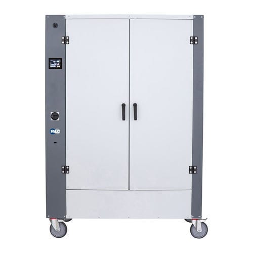 Schrankmodell-Ofen - STF-F 720T - FALC Instruments S.r.l. - elektrisch / mit Zwangskonvektion / Edelstahl