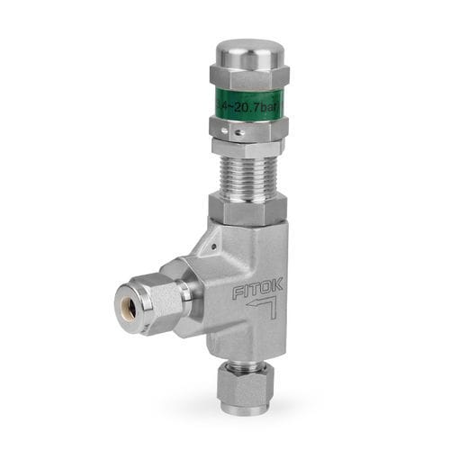 Hochdruck-Entlastungsventil - RVSS-FL4-6-F - FITOK GmbH - Edelstahl / aus FKM / proportional