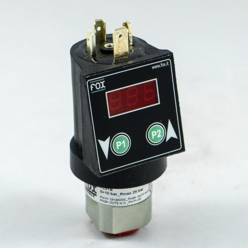 Elektronischer Druckschalter - FL5 series - Fox S.r.l. - IP65 / regelbar / mit Digitalanzeige