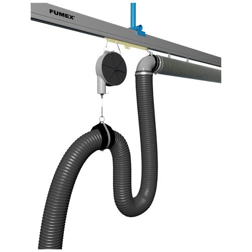 Abgasabsaugungs-Schiene - AFSH series - Fumex - Aluminium / linear