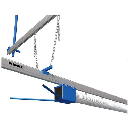 Abgasabsaugungs-Schiene - AFSU series - Fumex - Aluminium / linear