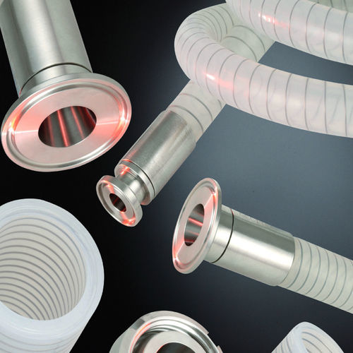 Schlauch für Chemikalien - SPIRSIL® - GECITECH SAS - für Lebensmittel / Silikon / für die chemische Industrie