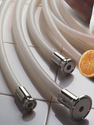 Schlauch für Chemikalien - TRESSIL® - GECITECH SAS - für Lebensmittel / Silikon / Hochtemperatur