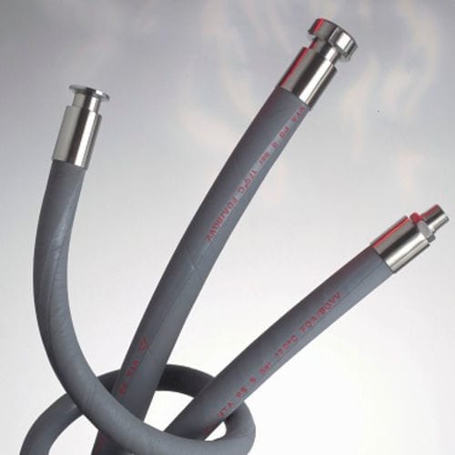 Schlauch für Lebensmittel - VTA® - GECITECH SAS - Elastomer / Stahl / Edelstahl