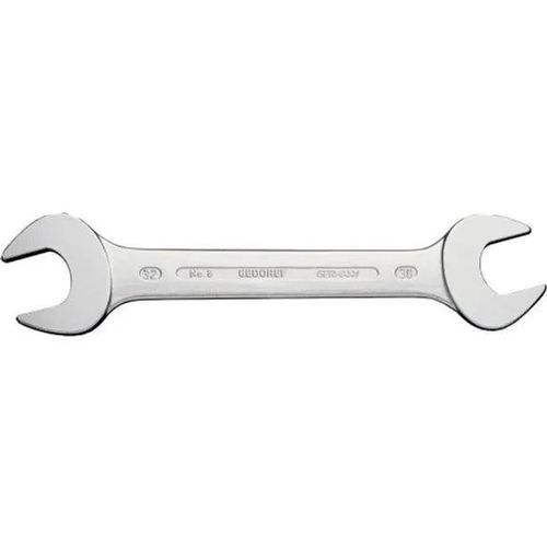 Stahl-Maulschlüssel - 0015073826 - GEDORE Tool Center KG - Chrom / Doppel