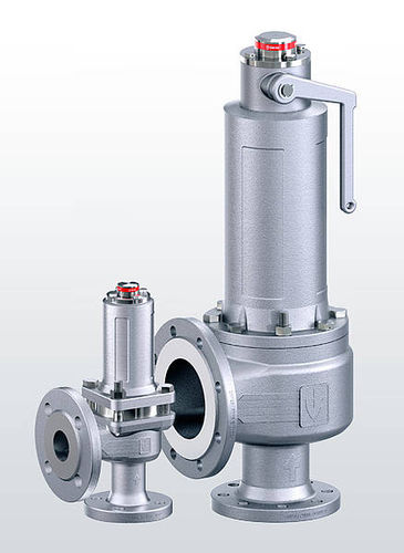 Sicherheitsventil für Dampf - 455 series - Goetze KG - für Tanks / für Heizkessel / Flansch