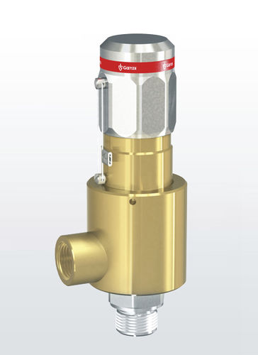 Sicherheitsventil für Gas - 492 GOX series - Goetze KG - für Tanks / kompakt
