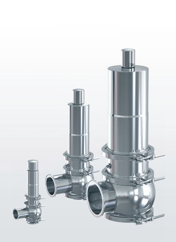Sicherheitsventil für Gas - Hygienic 4000 series - Goetze KG - pneumatisch / Membran