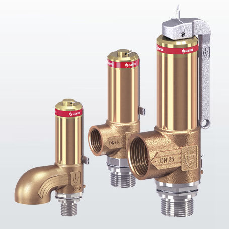Sicherheitsventil für Gas - 2480 series - Goetze KG - für Pipeline / Gewinde