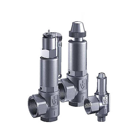 Sicherheitsventil für Dampf - 451bH series - Goetze KG - für Heißwasser / Gewinde / Membran