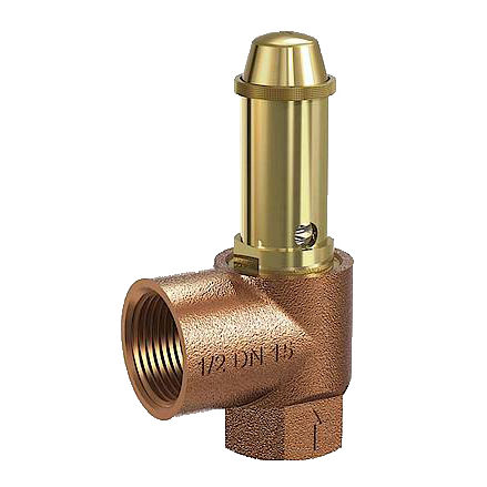 Sicherheitsventil für Heißwasser - 651mSK series - Goetze KG - Gewinde / Membran