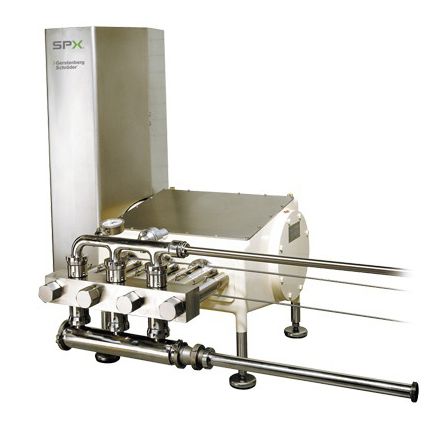 Plungerpumpe mit Kolben - P series - Gerstenberg Schröder - für Lebensmittel / stationär / Industrie