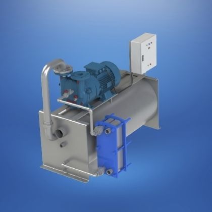 Geschmiertes Vakuumaggregat - Gücüm Pompa Makina Sanayi Tic. A.S. - Industrie