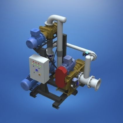 Vakuum-Booster / Luft - Gücüm Pompa Makina Sanayi Tic. A.S. - Zwei-Stufen