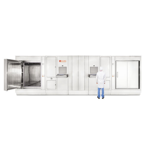 Laborsterilisator - DLOV series - DE LAMA S.p.A. - Dampf / chemisch / horizontal