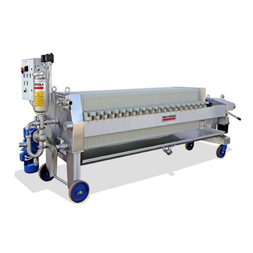 Rahmenfilterpresse - DELLA TOFFOLA GROUP - automatisch / mobil / für Wein
