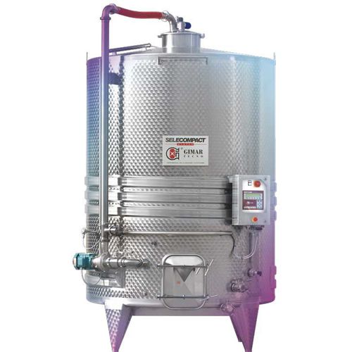 Behälter zur Weinherstellung - SELECOMPACT - DELLA TOFFOLA GROUP - für Wein / zylinderförmig / für Industrieanwendungen