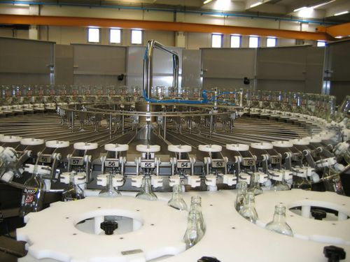 Spül- und Ausblas-Maschine / für Flaschen - DELLA TOFFOLA GROUP - automatisch / Dreh