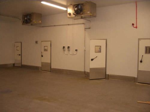 Einflügeltür - DT 250 - Dortek Ltd. - für Kühlraum / Industrie / für Gefrierschrank