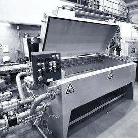 Sprühwaschanlage - CLEANmaX - D.W. Renzmann Apparatebau - Lösungsmittel / automatisch / Teile