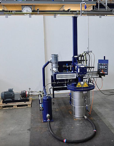 Sprühwaschanlage - SP - D.W. Renzmann Apparatebau - Lösungsmittel / automatisch / robust