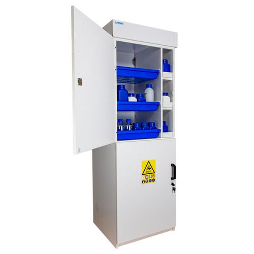 Schrank für Säuren und Laugen - APC93+ - Ecosafe S.A. - Sicherheit / bodenstehend / Flügeltüren
