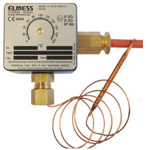 Analoger Temperaturregler - ELMESS Thermosystemtechnik GmbH & Co. KG - ex-geschützt / ATEX / für Gefahrenzonen