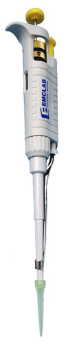 Kolbenpipette - Digital Pipette A series - EMCLAB Instruments GmbH - für Labor / digital
