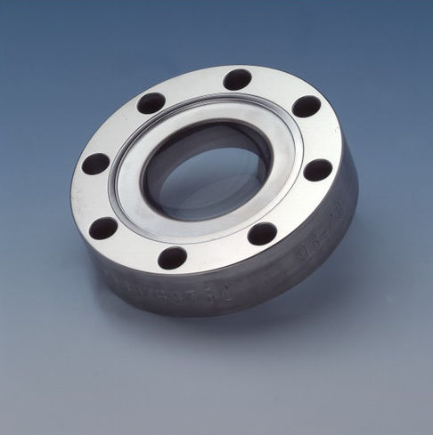 Vakuumschauglas - 19.CF - Herberts Industrieglas GmbH & Co. KG - Flansch