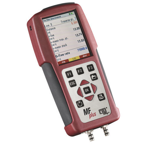 Differential-Durchflussmesser - MFplus "16911" - MRU – Messgeräte für Rauchgase und Umweltschutz - Volumen / für Gas / USB