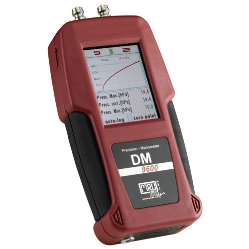 Differential-Mikromanometer - DM 9600 CHP  - MRU – Messgeräte für Rauchgase und Umweltschutz - mit LCD-Display / Edelstahl / elektronisch