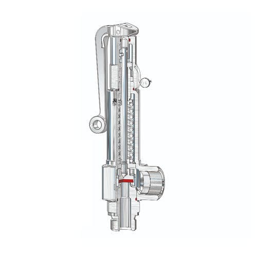 Sicherheitsventil für Dampf - Type 140 - Niezgodka GmbH - Gewinde