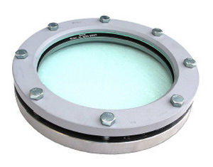 Vakuumschauglas - Bauform 118 - NORIS Armaturen Burkenstein GmbH & Co. KG - Flansch