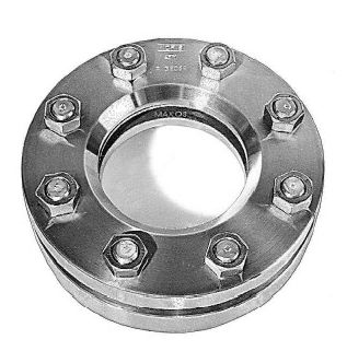 Vakuumschauglas - Bauform 119 - NORIS Armaturen Burkenstein GmbH & Co. KG - Flansch