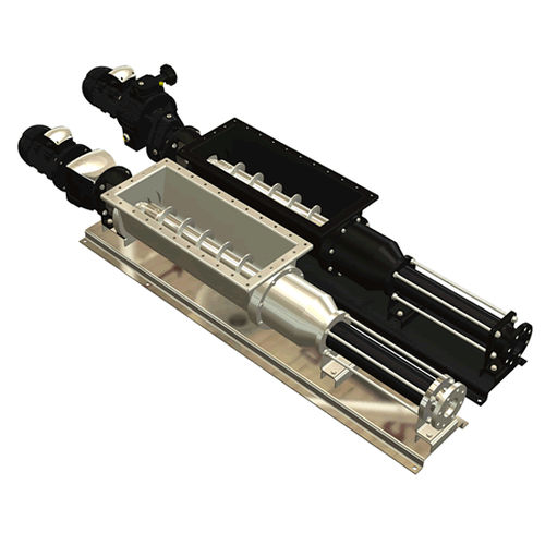Exzenterschneckenpumpe - DHS-JHS series - NOVA ROTORS s.r.l. - Schlamm / für Lebensmittel / elektrisch