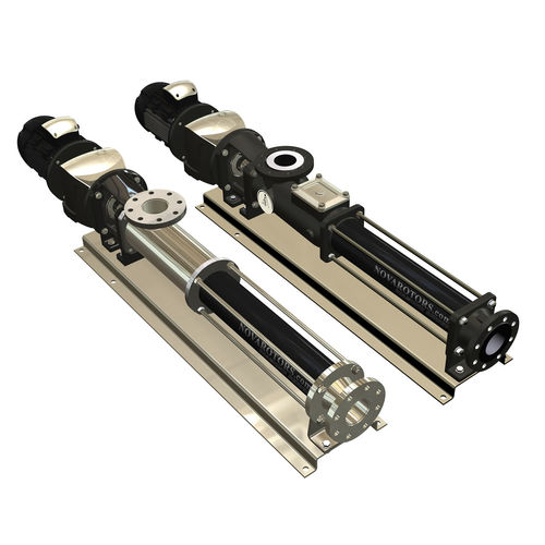 Exzenterschneckenpumpe - DN - JN series - NOVA ROTORS s.r.l. - für Abwasser / für Chemikalien / Schlamm