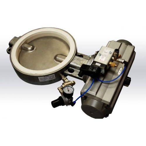Absperrklappe - VPP series - Palamatic Process - manuell / pneumatisch gesteuert / für die Lebensmittelindustrie
