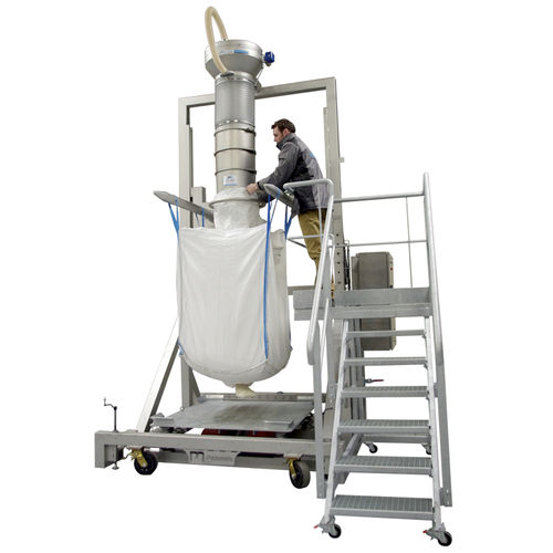 Mobile Big-Bag-Befüllstation - FlowMatic® 07 - Palamatic Process - Pulver / für die Lebensmittelindustrie
