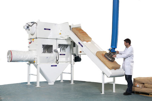 Sackentleergerät für chemische Prozesse - Rotaslit® - Palamatic Process - für Schüttgut / für die Lebensmittelindustrie / für die Pharmaindustrie