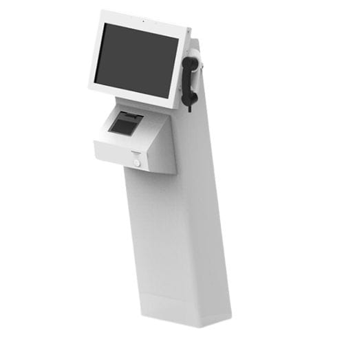 Kiosk-Terminal - eInfa - Grupo Eos Ibérica - mit kapazitivem Touchscreen / Intel® Celeron® / Intel® Core i5