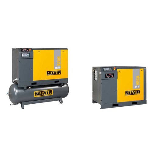 Schraubenkompressor - VEGA 11, 15 series - NUAir compressors - Rotation / Luft / mit Elektromotor