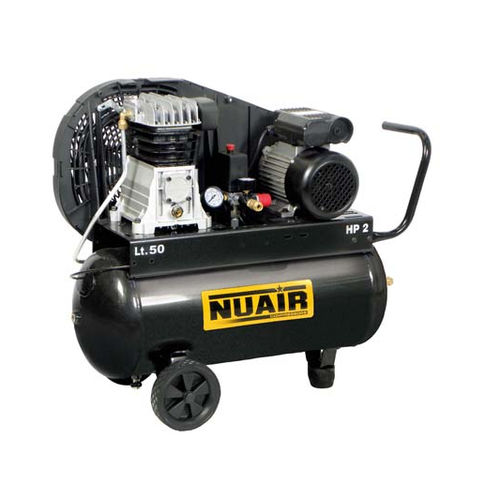 Kolbenkompressor - B2800/50 CM2 - NUAir compressors - Luft / mit Elektromotor / auf Rollen