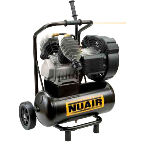 Kolbenkompressor - GVM/24 PCM - NUAir compressors - Luft / mit Elektromotor / auf Rollen