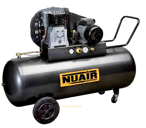 Kolbenkompressor - B3800B/3M/270 TECH - NUAir compressors - Luft / mit Elektromotor / auf Rollen