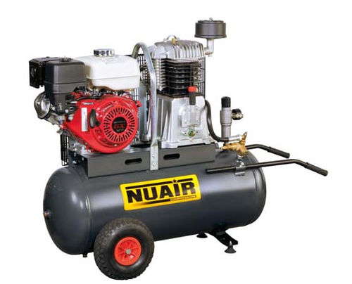 Kolbenkompressor - NB7/9S/100 Honda - NUAir compressors - Luft / dieselbetrieben / auf Rollen